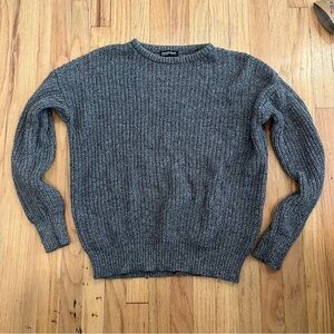 American Apparel Grey pullover sweater 100% cotton